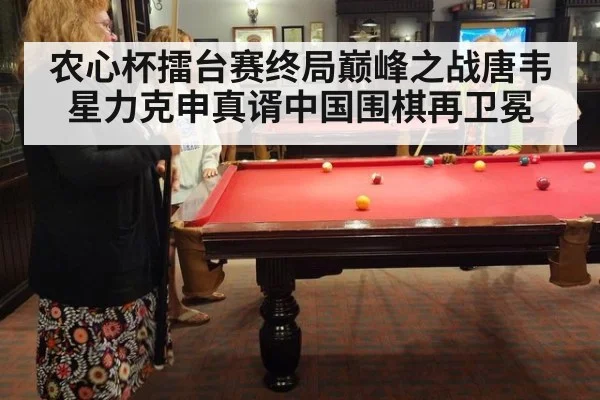 农心杯擂台赛终局巅峰之战唐韦星力克申真谞中国围棋再卫冕